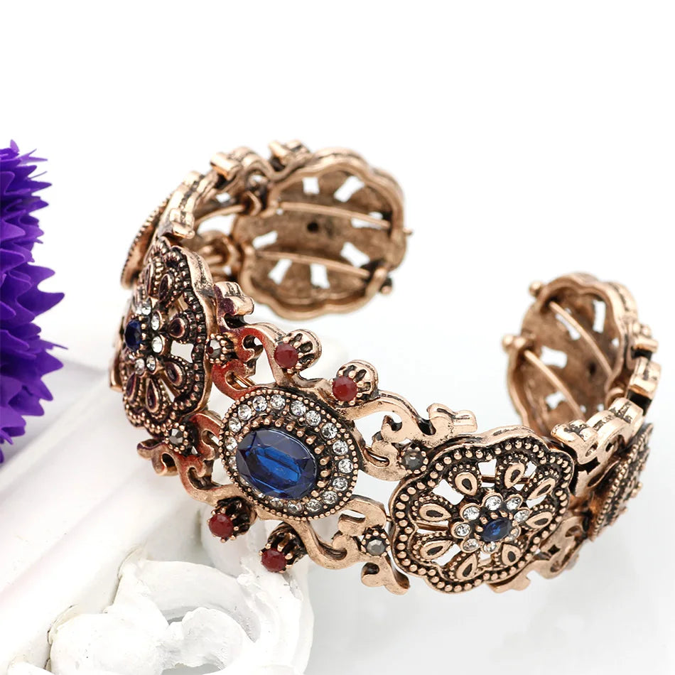 Blue Arabic Muslim wedding bracelet for women