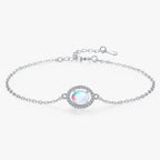 Браслет с лунным камнем "Moonstone" 