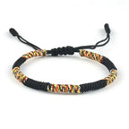 Tibetan Buddhist ID Bracelet in Cord