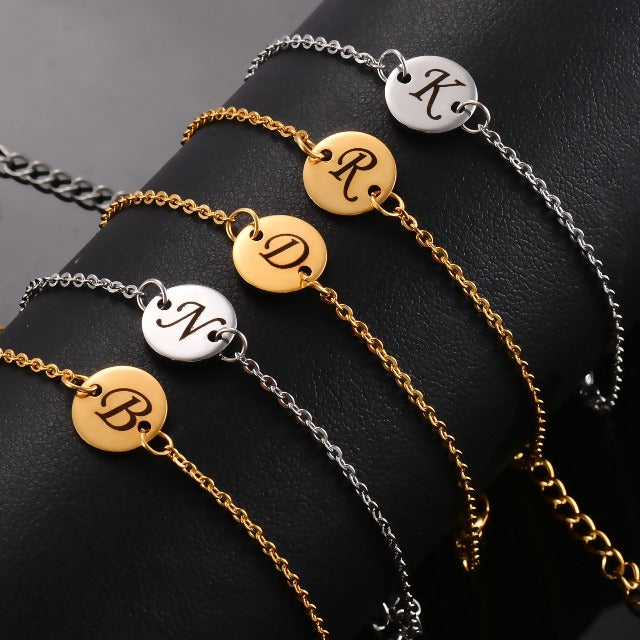 Baby Bracelet Initial