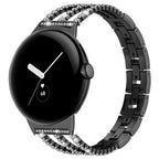 Женский браслет для Google Pixel Watch 1, 2, 3, 4 41 мм 45 мм черный