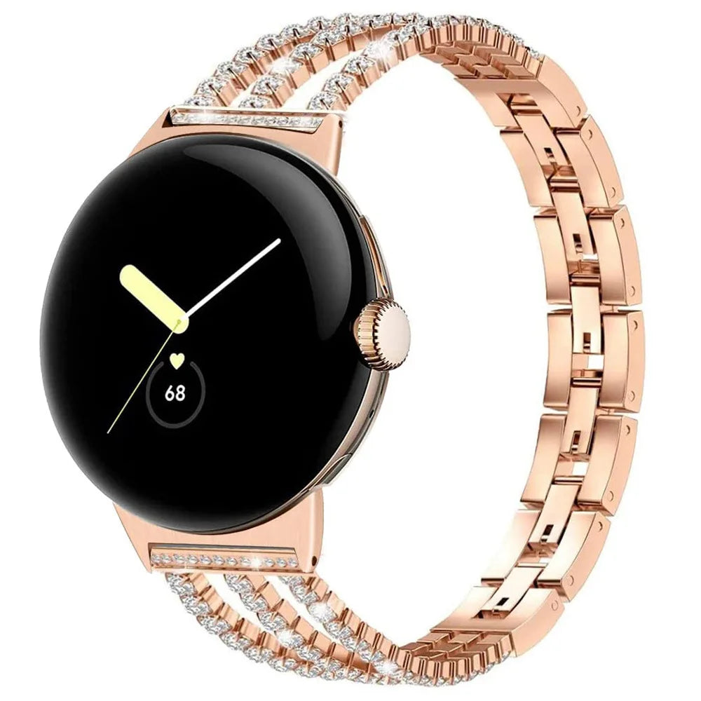 Women's bracelet for Google Pixel Watch 1, 2, 3, 4 41mm 45mm rose gold