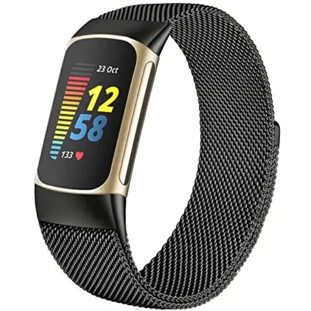 Fitbit Charge 3, Charge 4, Charge 5 Watch Band Black