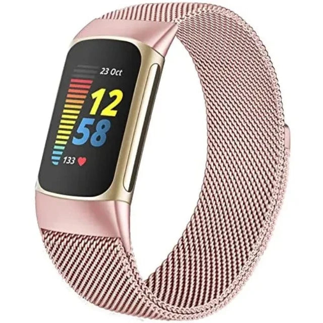 Fitbit Charge 3, Charge 4, Charge 5 Watch Band Pink