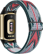 Ремешок для часов Fitbit Charge 5, Charge 6 бело-розовый