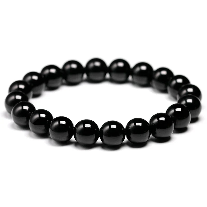 "Rempart" Bracelet in Black Tourmaline 