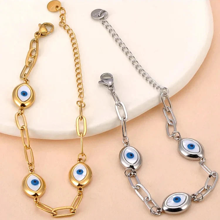 Retro Evil Eye Bracelet