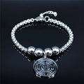 Strophalos Hecate Wheel Bracelet Wiccan Witchcraft