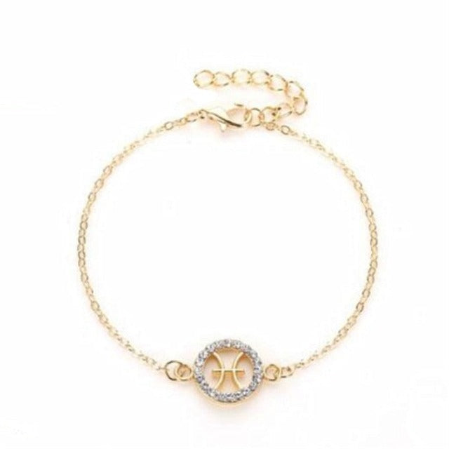 Bracelet Signe Zodiaque 12 Constellations Homme Femme Astrologie