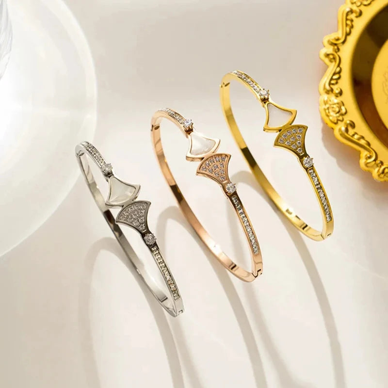 Ethnic Bracelet Shell Scallop Silver