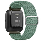 سوار مرن للغاية لساعة Fitbit Versa 1 Versa 2 Versa Lite أخضر 