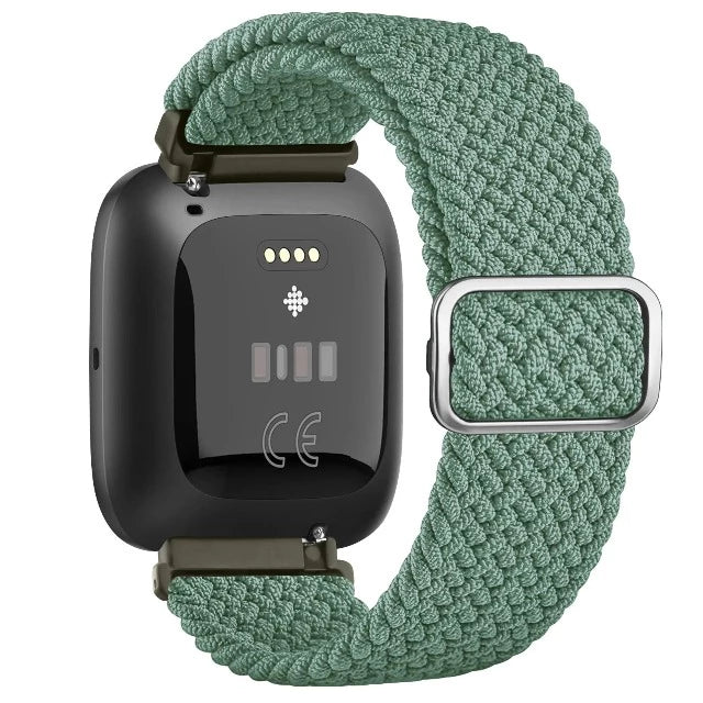 Super Stretch Band for Fitbit Versa 1 Versa 2 Versa Lite Watch Green 