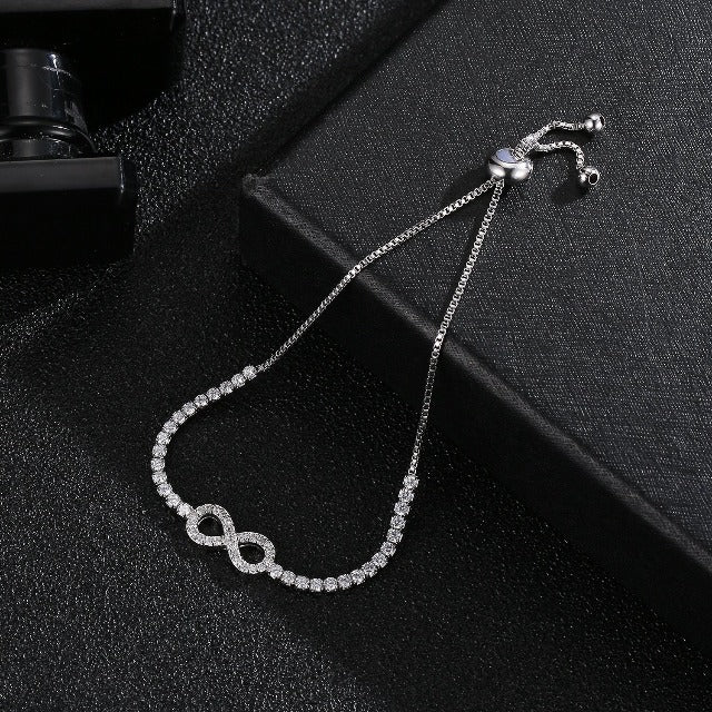 Infinity Symbol Bracelet Silver