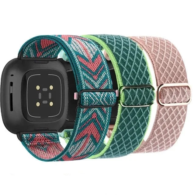 سوار ساعة مضفّر Fitbit Versa 1 Versa 2 Versa 3 