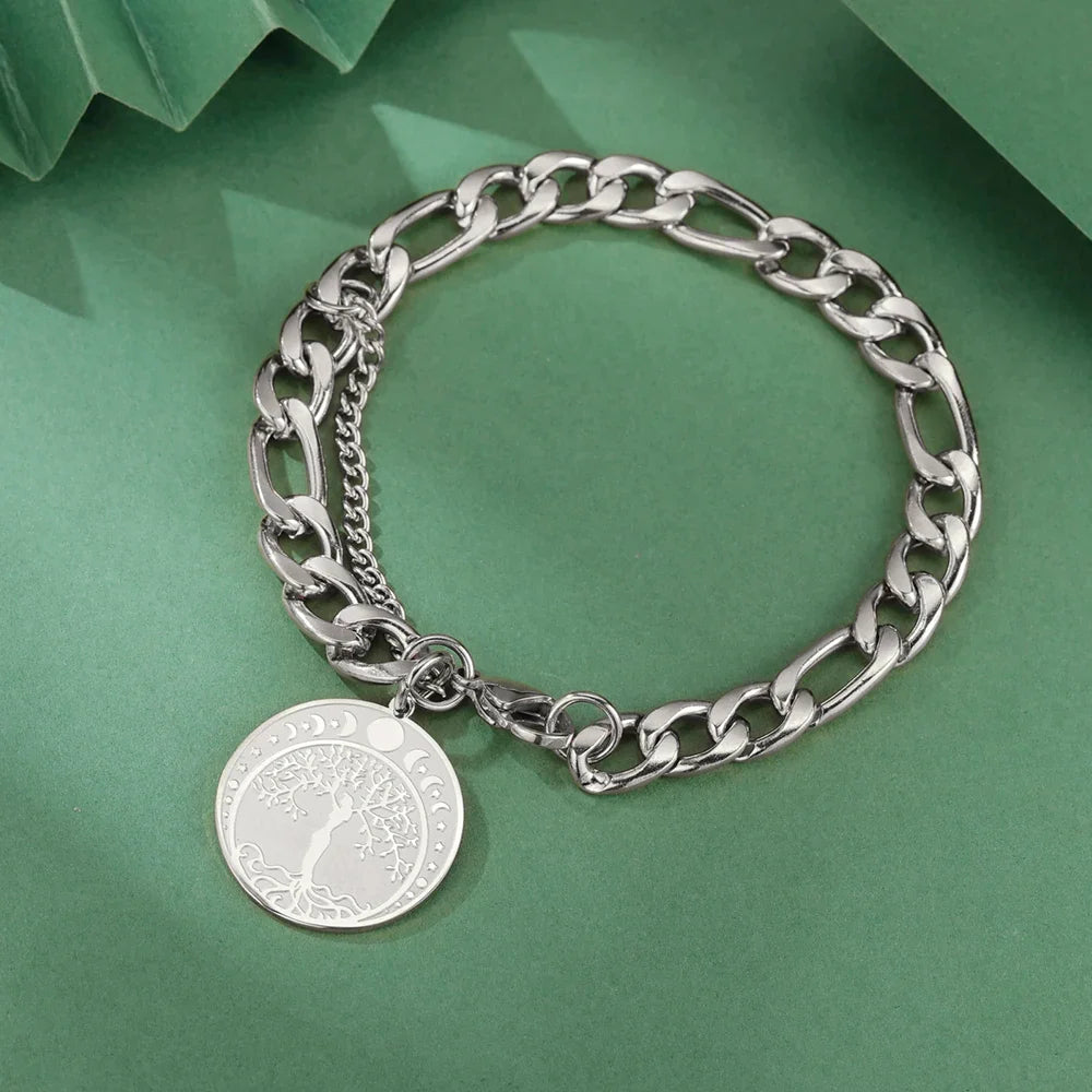 Triquetra Bracelet Trinity Knot silver