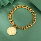 Triquetra Bracelet Trinity Knot gold