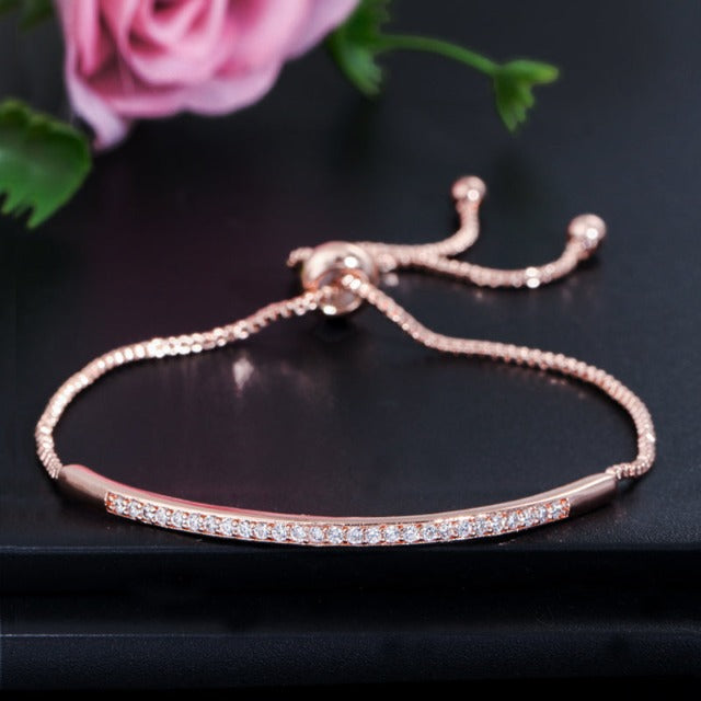 Bracelet with Zircon Woman