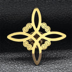 Witch Knot Brooch Wiccan Protection Pins