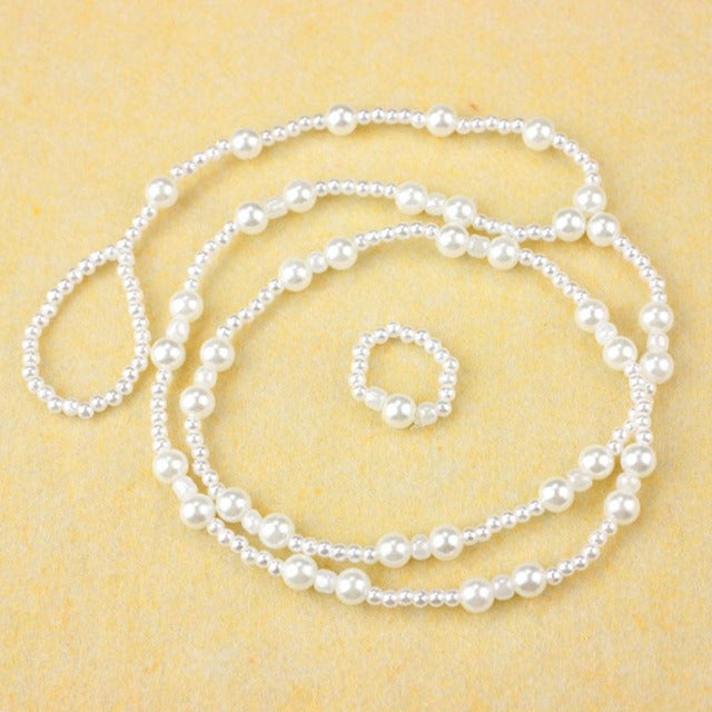 Foot Chain with Pearls for Women