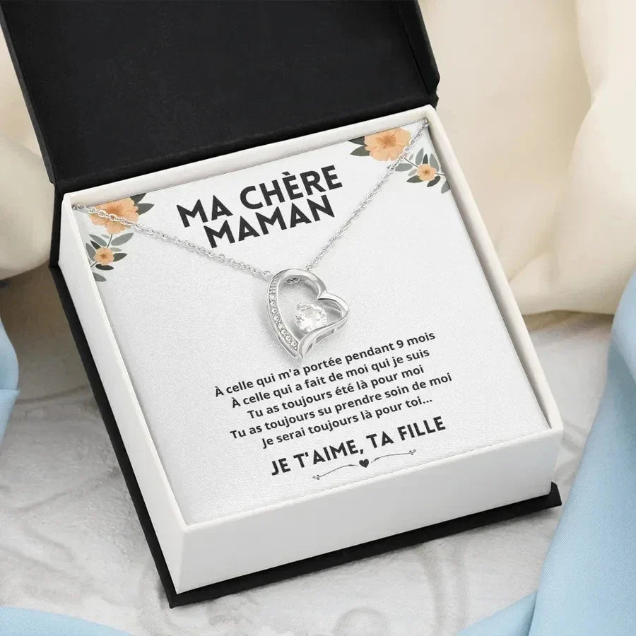 Coffret avec Collier Ma Chère Maman