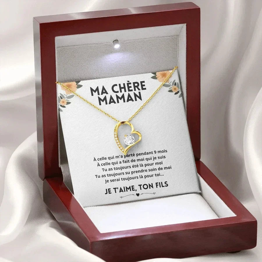 Coffret avec Collier Ma Chère Maman