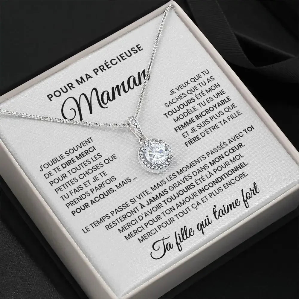 Coffret avec Collier Ma Précieuse Maman