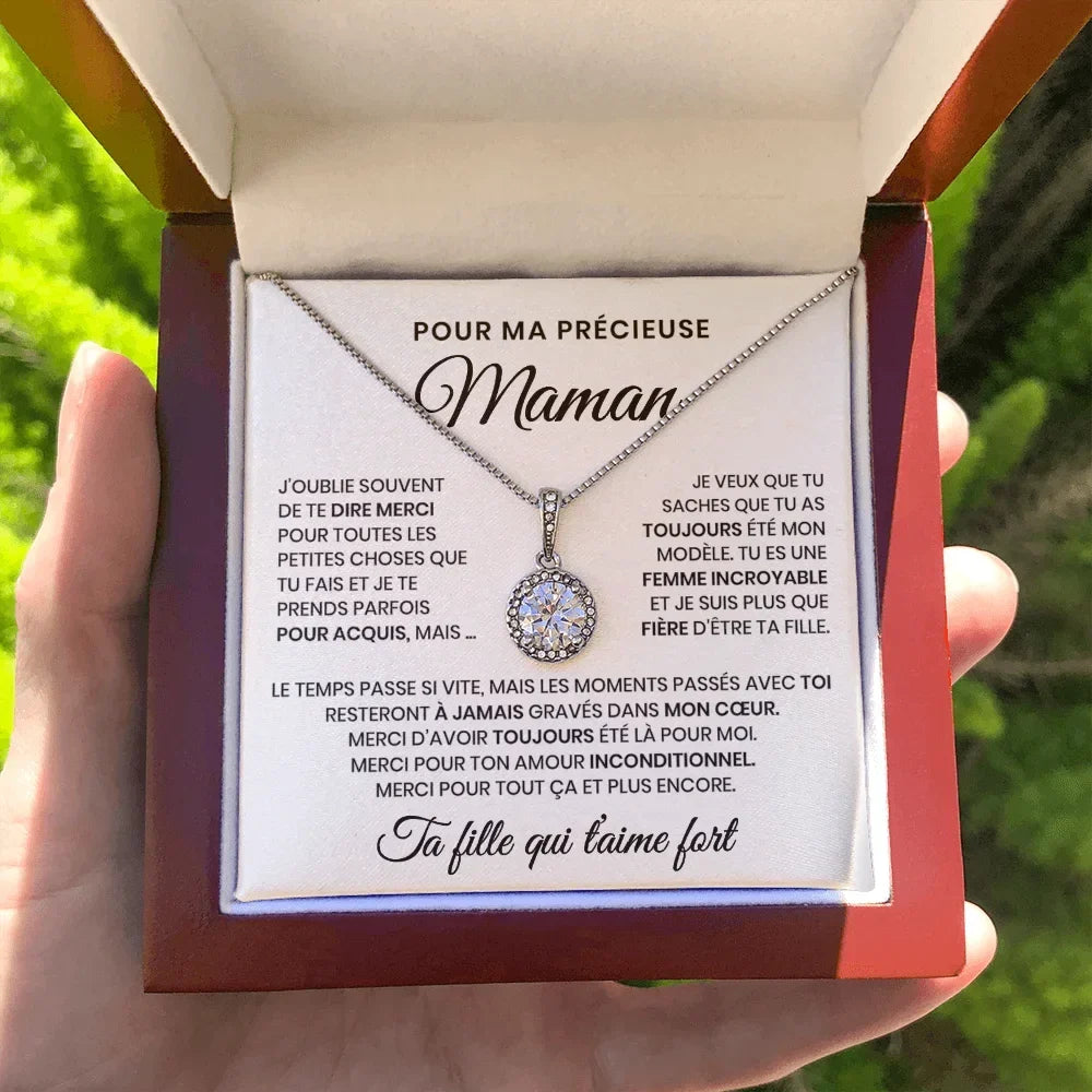 Coffret avec Collier Ma Précieuse Maman