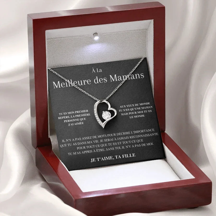Coffret avec Collier Meilleure des Mamans