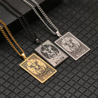 Collier avec Joli Pendentif Signe du Zodiaque Astrologique