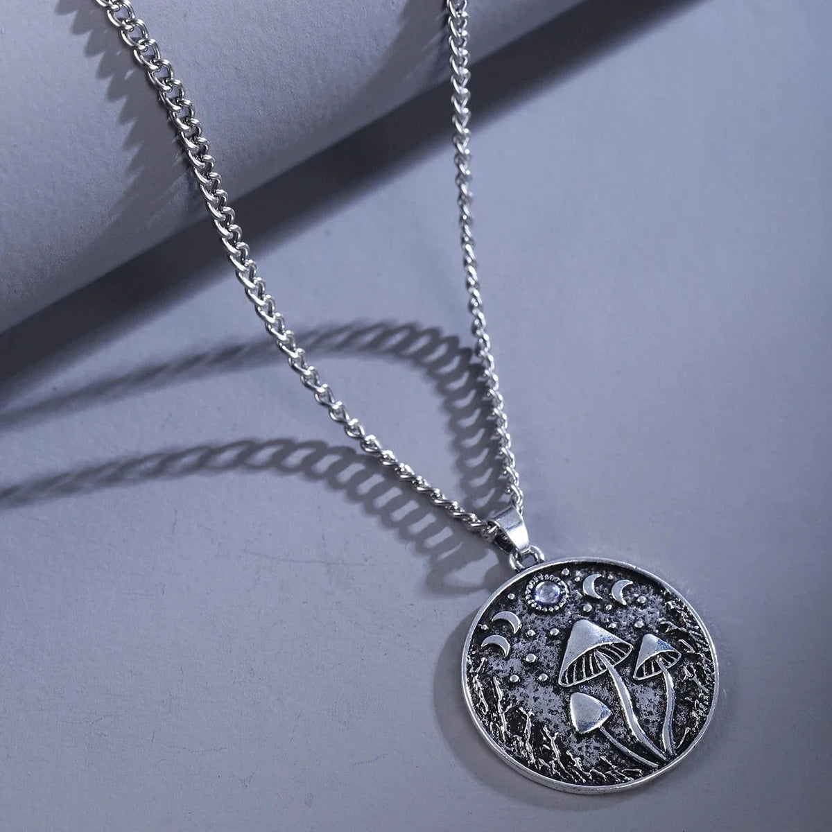 Collier Avec Pendentif Champignons