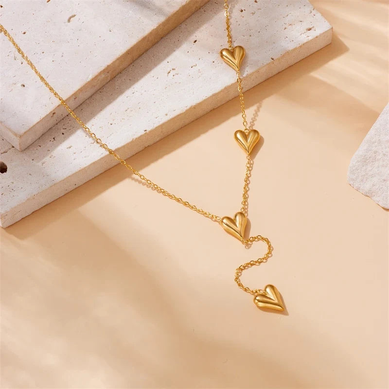 Heart Pendant Necklace for Women