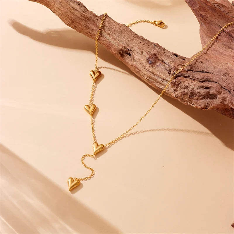 Heart Pendant Necklace for Women