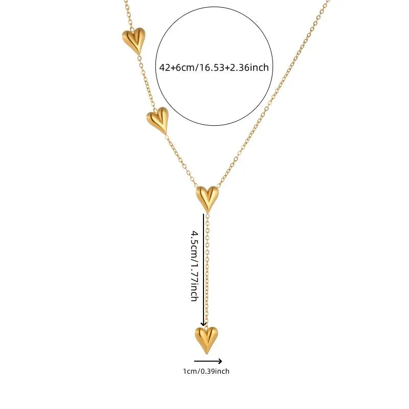 Heart Pendant Necklace for Women