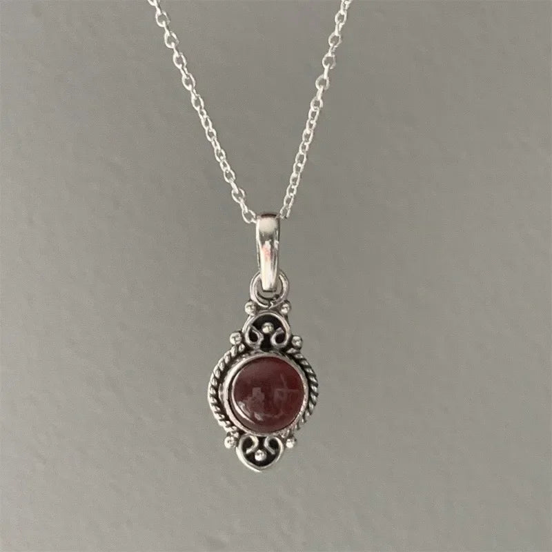Vintage Ethnic Pendant Necklace for Women