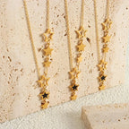 Collier avec Pendentif Etoile Astres