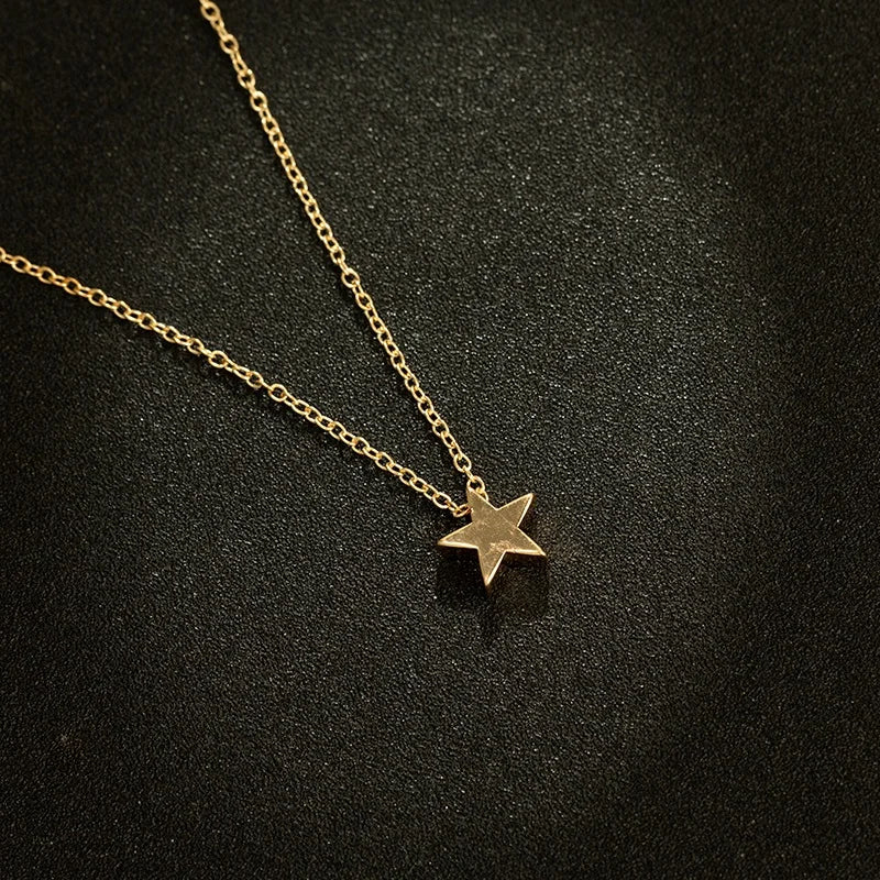 Collier avec Pendentif Etoile or