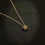 Collier avec Pendentif Etoile or