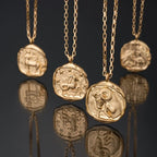 Collier avec Pendentif Signe du Zodiaque