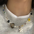 Flower Pendant Necklace for Women