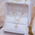 Gold Heart Necklace