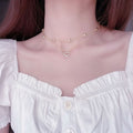 Gold Heart Necklace 