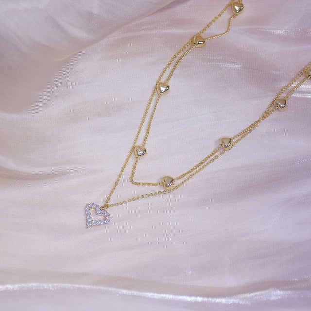 Gold Heart Necklace