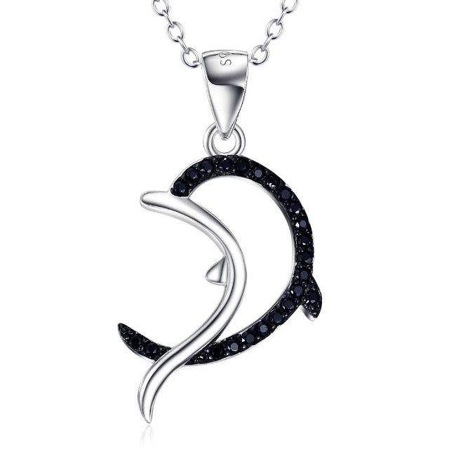 Колье Dauphin из серебра