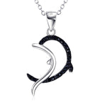 Колье Dauphin из серебра