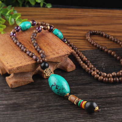 Collier de Prière Bouddhiste