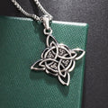 Witch’s Knot Protection Necklace Wiccan Pendant