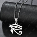 Egypt Necklace Eye of Wadjet Horus silver