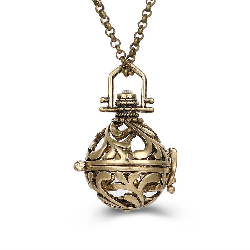 Collier Femme Enceinte Bola de Grossesse avec Pendentif  Creux