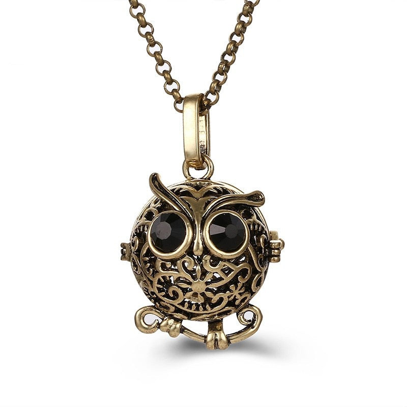 Collier Femme Enceinte Bola de Grossesse avec Pendentif  Creux
