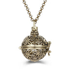 Collier Femme Enceinte Bola de Grossesse avec Pendentif  Creux
